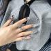 LAMDNL Adjustable Nail Rings Alloy Nail Art Finger Rings Women Girl Gifts Jewelry Nail Rings Fingertip Rings Set Alloy Material - Buy Online on GoSupps.com