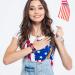 American Flag Hair Scrunchies Set - 6 Pieces Velvet 4th of July Patriotic Hair Accessories for Women and Girls - Buy Online on GoSupps.com