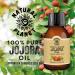 Natural Planet Jojoba Oil 100ml - Cold Pressed, 100% Pure & Vegan for Hair Growth, Eyebrow, and Eyelash Care - Buy Online on GoSupps.com