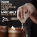 OKIAAS Disposable Gloves M 100 Counts/Box - Latex-Free, Powder-Free Clear Vinyl Gloves for Cooking, Food Prep, Cleaning - Size Medium - Buy Online on GoSupps.com