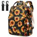 Mimfutu Baby Changing Backpack Diaper Bag Backpack Diaper Bag Baby Bag Sunflower