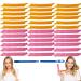 EQARD Heatless Hair Curlers No Heat Spiral Curls Styling Rollers Kit Magic Hair Curlers Curls with Styling Hooks for Home Salon DIY Most Kinds of Hairstyles 11.81 Inch (Pack of 36) 36.0
