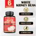 Buy 6 in 1 White Kidney Bean Extract Capsules - 90 Count for Carb Control | Extra Blend with Olive Leaf Green Coffee & Green Tea - 3 Month Supply - Buy Online on GoSupps.com
