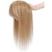 12" SEGO Hair Toppers with Fringe for Thinning Hair Women Real Hair #27 Dark Blonde Remy Human Hair One Piece Clip in Hair Extension 150% Density Hairpieces Toupee (35g) - Buy Online on GoSupps.com