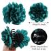 Dizila 4 Pack Black Plastic Hair Claws Clips with Large Satin Flower Bow - Hair Accessories for Women and Girls - Buy Online on GoSupps.com