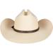 Western Style Pinch Front Straw Cowboy Hat - Canvas Sand (Large-X-Large) - Buy Online on GoSupps.com