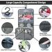 Hanging Toiletry Bag Large Capacity Waterproof Travel Cosmetic Storage Bag - Grey - Buy Online on GoSupps.com