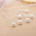 30-Piece Wedding Hair Accessories Set - U-Shaped Hairpins with Pearls & Rhinestones for Bridal Hairstyles & Bridesmaid Parties - Buy Online on GoSupps.com