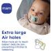 MAM Air Soothers 6+ Months (Pack of 2) Baby Soothers with Sterilisable Travel Case Baby Essentials Blue (Designs May Vary) Blue 1 6+ M Soother - Buy Online on GoSupps.com