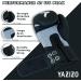 Yazizo Boxing Gloves Sparring & Muay Thai Mitts - Black/White 12oz - Buy Online on GoSupps.com
