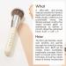 Haleys Brilliant Kabuki Brush - Soft Streak-Free Blending for Liquid, Cream, Skincare & Powder | Vegan & Cruelty-Free - Buy Online on GoSupps.com