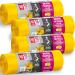 Citrus fragrant garbage bags 60l with handle advantage pack 64 pieces - 70x59cm 15 m 100% recycled EucertPlast - Henkel closure perfect for household & medium -sized tasks durable 64 pieces - 60 l - citrus - 15 m