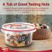 Tropgo Peanuts and Raisins 200g Tub - Peanuts and Dried Fruit in Resealable and Recyclable Tub - Wholesome Trail Mix with Fibre Protein and Essential Minerals - Healthy Nuts for All Ages - Buy Online on GoSupps.com