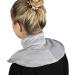 Vital Comfort Grey Neck Hot Water Bottle - Wide Funnel Velcro Fastening & Fleece for Ultimate Warmth - Buy Online on GoSupps.com