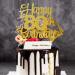 Happy 80th Birthday Cake Topper 80th Birthday Decorations 80th Birthday Cake Topper Gold Happy Birthday Cake Toppers 80 Year Old Birthday Decorations Party Cake Decorations - Buy Online on GoSupps.com