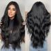 Testar 28 Black Wig for Black Women | Curly Wavy Glue-Free Natural Art Hair for Daily Party & Cosplay - Buy Online on GoSupps.com