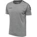 Hummel T-Shirt Hmlauthentic Multisport Men - Breathable Quick-Drying Size L Grey Melange | Shop Internationally - Buy Online on GoSupps.com