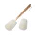 FAAY 17 Inch Natural Exfoliating Loofah Back Scrubber On a Stick with Luffa Sponge Pads Refills  Long Handle Loofa Body Bath & Shower Brush for Men & Women 17 Inch (Pack of 1)