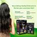 HEMANI Herbal Hair Henna Color - Ammonia Free Black - 60g for 6 Applications in 20 Minutes - International Shipping Available - Buy Online on GoSupps.com