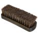 PATIKIL Horsehair Shoes Brush 150mm Handheld Polish Daubers for Leather Boots Cloth Dark Brown