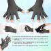 Arthritis Compression Gloves & Button Helper | Fingerless Pain Relief for Men & Women | Wrist Support for Carpal Tunnel Rheumatoid Tendinitis - 1 Pair - Buy Online on GoSupps.com