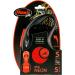 Flexi Retractable Leash New Comfort - Orange - Size S (Pack of 1) | Premium Dog Leash for Easy Control | International Shipping Available - Buy Online on GoSupps.com