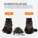 Slit Ear Sub Fur Brush for Dogs Cats & Horses - Ideal Pet Grooming Tool for Central to Long Hair Breeds - Comb for Knot & Feast Removal - Buy Online on GoSupps.com