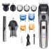 BarberBoss Professional Beard Trimmer Men Hair Clipper Waterproof Design Precision Dial Grooming Kit - Ear & Nose 39 Cutting Lengths Comb Attachments LED Display