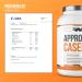 Wfn Approved Casein Protein Powder - Lemon Cheesecake - 2x1kg - Creamy & Soluble - 66 Portions - Laboratory Tested - Made in Germany - Buy Online on GoSupps.com
