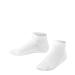FALKE Unisex Kids Family Trainer Socks Sustainable Cotton Black Grey More Colours Thin Ankle Socks For Boys Or Girls Summer Or Winter Plain Pattern For School Or Casual Looks 1 Pair 19-22 White (White 2000)