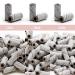 100pcs Nail Drill Bits & Sanding Bands - 180 Grit Zebra for Acrylic & Gel Nails - Upgrade 3.1mm Mandrel Included - Buy Online on GoSupps.com