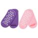 2 Pairs Gel Socks Foot Heel Lotion Socks Dry Feet Socks Supple Spa Socks Features Socks for Women Reusable Moisturizing Socks Women s Socks Soft Cotton Yarn Miss Nursing Cover 22x10x1cm