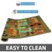 Drymate Cat Bowl Placemat - Small (12 x 20) Cool Cat Brown - Absorbent, Waterproof, Slip-Resistant - Machine Washable/Durable - Made in USA - Buy Online on GoSupps.com