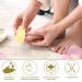 ForPro Yellow Pedicure Block 220/220 Grit Three-Sided Nail Buffer - 15 Count - Buy Online on GoSupps.com