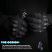 Touch Screen Airsoft Full Finger Gloves - Black Medium | Ideal for Motorcycle, Cycling, Hunting, and Outdoor Sports - Buy Online on GoSupps.com