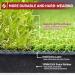 SAPLIZE Foldable Golf Hitting Mat - Portable Indoor/Outdoor Grass Practice Mat | Anti-Deformation Dual-Turf Design - Buy Online on GoSupps.com