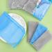 volumoon Polyester Dish Cloths for Kitchen 12 Pcs Dish Washing Net Cloths Scrubbers Wash Cloths Non-Stick Scrubbers Wash Cloths Odor Free/Quick Dry for Kitchen Dishwashing Washing Up (Grey+Blue) - Buy Online on GoSupps.com