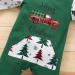 Loalirando Baby Christmas Romper Jumpsuit | My First Xmas Outfit 3-6 Months Green | Tree & Truck Design - Buy Online on GoSupps.com