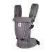 Ergobaby Adapt Carrier for Newborns from Birth 3 Positions SoftFlex Mesh Ergonomic Baby Front-Inward and Back Carry Position Graphite Grey Graphite Grey SoftFlex Mesh