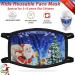 YNR Kids Boys Girls Face Mask Washable Breathable Reusable Mouth Protection Fun Printable Santa Mask - Buy Online on GoSupps.com