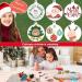 Acejoz 36Pcs Clear Round Acrylic Ornament Blanks - 3 DIY Keychain & Vinyl Projects - Christmas Craft Supplies - Buy Online on GoSupps.com