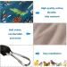 Winter Warm Bird Nest House Bed Hut Hanging Hammock Finch Cage Sleeping Tent- Medium Blue - Buy Online on GoSupps.com