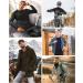 Roadbox Men's Thermal Underwear Set - Breathable Soft & Warm Ski Clothing - Flexible Thermoactive Winter Gear in Green - Perfect for Cold Weather - Buy Online on GoSupps.com