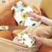 Naanle Herz Avocado 1L Transparent Hot Water Bottle - Bed & Hand Heater for Pain Relief | Heat & Cold Therapy - Buy Online on GoSupps.com