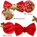 Azuza 2 Pack Cat Collar Breakaway with Bell and Removable Bowtie - Adjustable from 8-12 inches - Christmas Gift Set - Buy Online on GoSupps.com