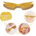 50 PCS Wizard Party Chocolate Decoration Golden Wings Chocolate Cupcake Toppers Decor with Glue Point Hollowed Party Supplies (E 50) 50 E - Buy Online on GoSupps.com