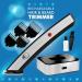 Groom Essentials Electric Hair and Beard Trimmer for Men - Cordless Grooming Kit with Charging Base Rechargeable Sideburn Trimmer 4 Trimming Guides & LED Indicator for Precision Grooming - Buy Online on GoSupps.com