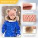 Kids Winter Pom Pom Hat Set - 3 Piece Knitted Ski Beanie Cap for Boys & Girls 1-3 Years Old - Black, Khaki, Pink - Buy Online on GoSupps.com