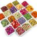 Latest  21 Pack Dried Flowers for Candle Making  100% Natural Dried Herbs Kit for Soap Making  Bath  Resin Jewelry Making  Bulk Dried Flowers Include Lavender  Rose Petals  Rosebuds  Leaves  Lemon. 21 Dried Flowers