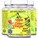 Raw Unfiltered Apple Cider Vinegar with The Mother | Turmeric Ginger Black Pepper Cayenne Pepper Blueberries Bilberries | High Strength Bio Cultures | Vegan Vegetarian Potent Capsules. 1 Bottle